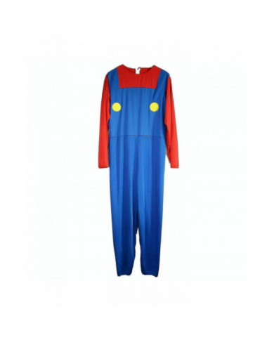 Homme adulte Super Mario et Luigi Fancy Dress Plumber Bros Halloween Costume