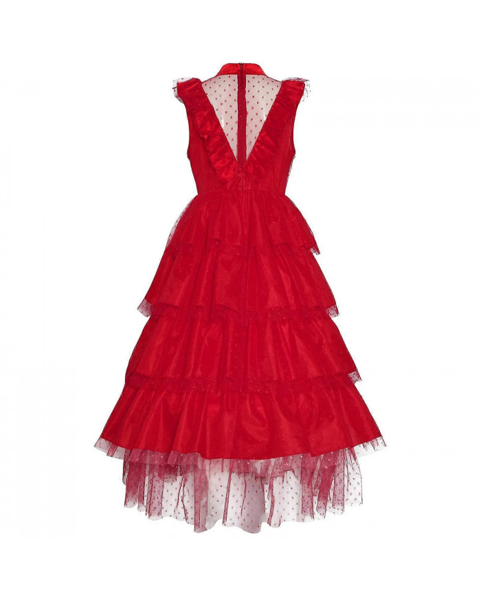 2024 Lydia Ghost Bride Cosplay Costumes Femmes Rouge Robe de mariée Gants Costume Film Cosable Cosplay Costumes [...]