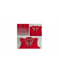 2024 Lydia Ghost Bride Cosplay Costumes Femmes Rouge Robe de mariée Gants Costume Film Cosable Cosplay Costumes [...]