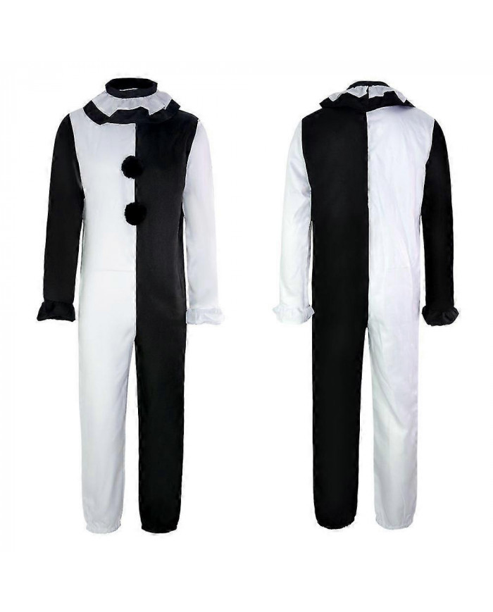 Adultes Cosplay Costume Set Terrifier Art Le Clown Joker Halloween Mascarade Déguisement - JA