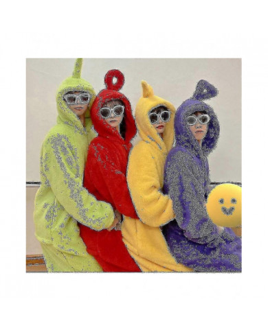 Accueil 4 Couleurs Teletubbies Cosplay Pour Adulte Drôle Tinky Winky Anime Dipsy Laa-laa Po Soft Manches Longues [...]