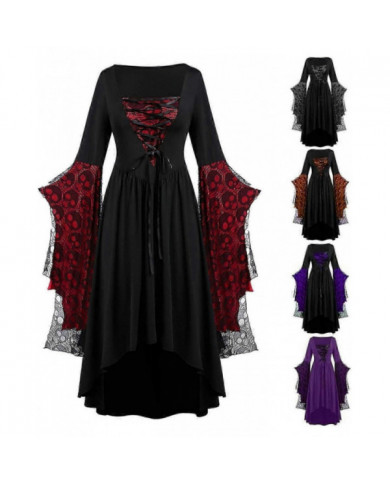 Costumes d’Halloween Femme 2024 Dentelle Plus Taille Renaissance Robe Halloween Adulte Robe de bal Robes Corset [...]
