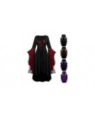 Costumes d’Halloween Femme 2024 Dentelle Plus Taille Renaissance Robe Halloween Adulte Robe de bal Robes Corset [...]