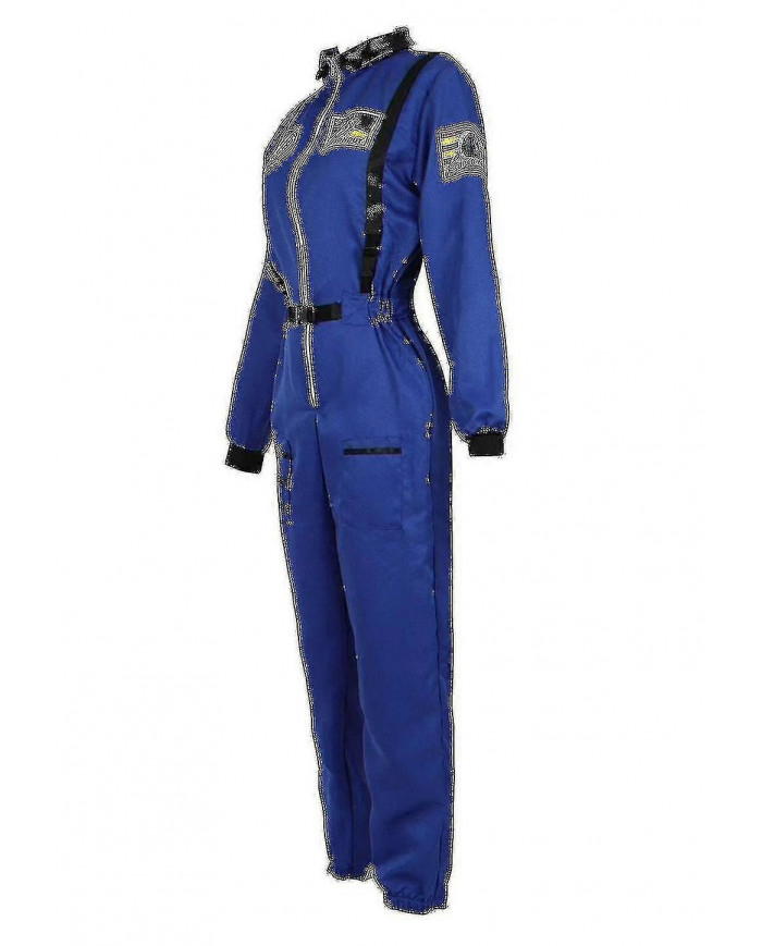 Costume d’astronaute Costume de l’espace pour adultes Costumes de Cosplay Fermeture éclair Halloween Costume [...]