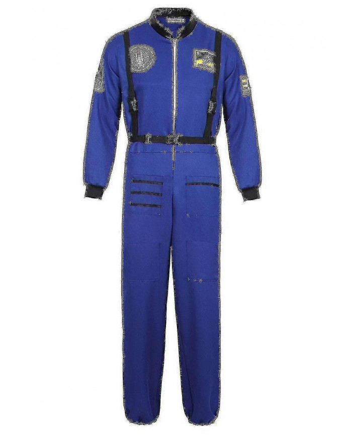 Costume d’astronaute Costume de l’espace pour adultes Costumes de Cosplay Fermeture éclair Halloween Costume [...]