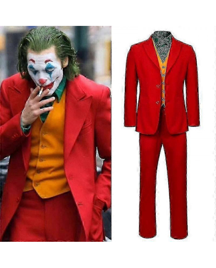Film Joker Cosplay Costume Arthur Fleck Ensemble Complet Halloween Déguisements Costume De Carnaval Pour Femmes A
