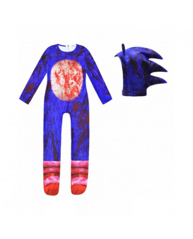 Costumes d’Halloween Sonic Holiday Party Modelage de personnage Combinaison 1930