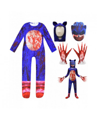 Costumes d’Halloween Sonic Holiday Party Modelage de personnage Combinaison 1930