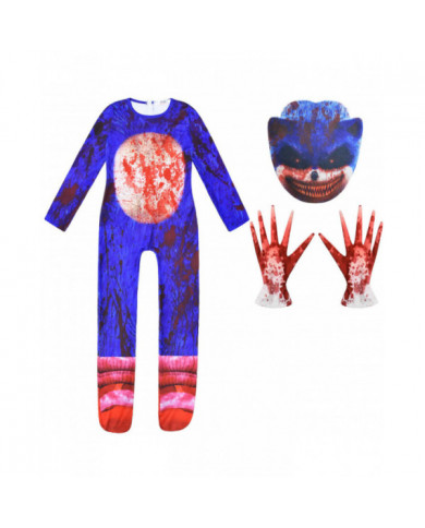 Costumes d’Halloween Sonic Holiday Party Modelage de personnage Combinaison 1930