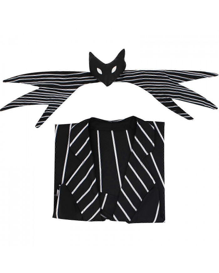 Halloween Jack Skellington Cosplay Costume Noir Robe pour Femmes Tenues Halloween Costumes Cosplay Rôle Play Party