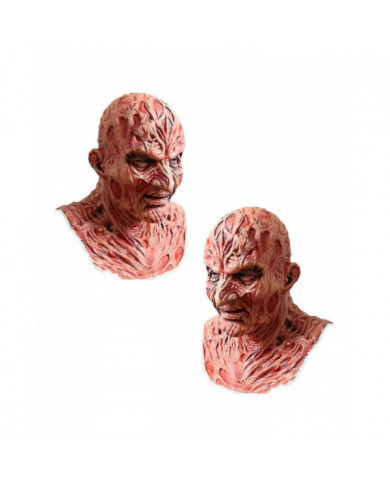 Freddy Krueger Latex Masque Carnaval Halloween Réaliste Adulte Fête Effrayant Cosplay Prop