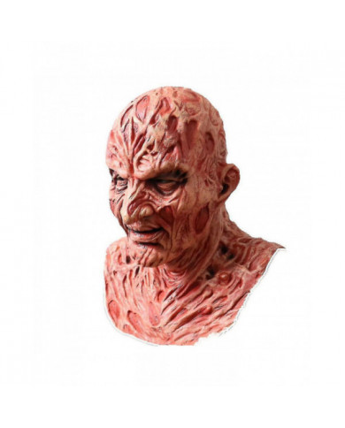 Freddy Krueger Latex Masque Carnaval Halloween Réaliste Adulte Fête Effrayant Cosplay Prop