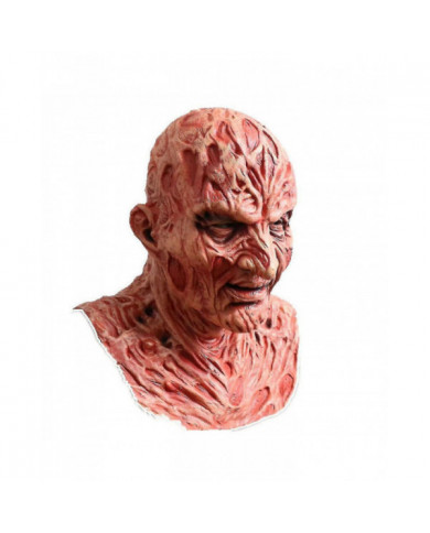 Freddy Krueger Latex Masque Carnaval Halloween Réaliste Adulte Fête Effrayant Cosplay Prop