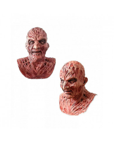 Freddy Krueger Latex Masque Carnaval Halloween Réaliste Adulte Fête Effrayant Cosplay Prop
