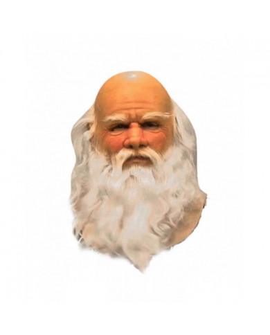 Drôle de Père Noël Masque Complet Super Doux Père Noël Masque Facial Wig Beard Costume Robe Fête de Noël Carnaval [...]