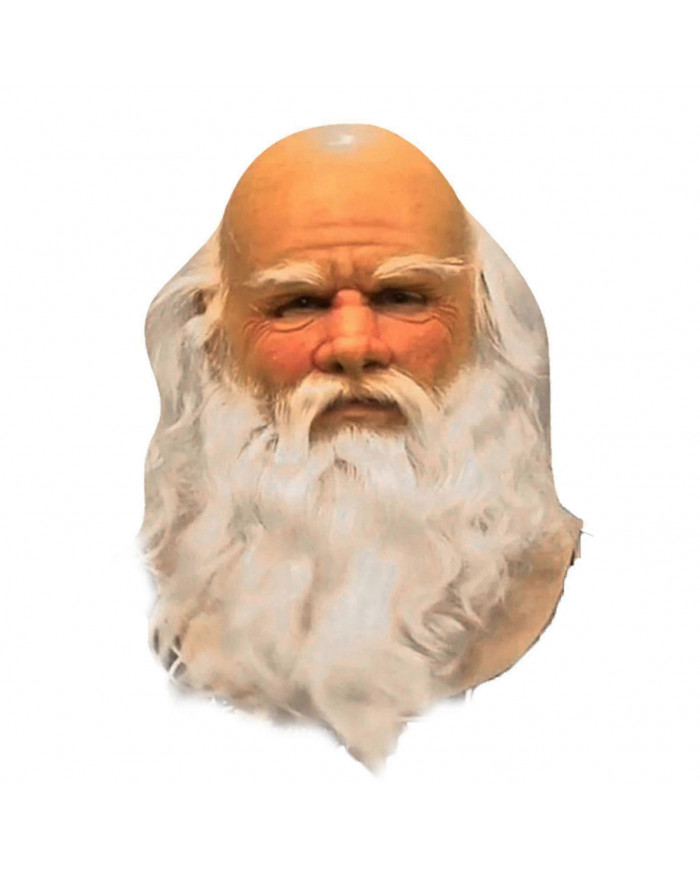 Drôle de Père Noël Masque Complet Super Doux Père Noël Masque Facial Wig Beard Costume Robe Fête de Noël Carnaval [...]