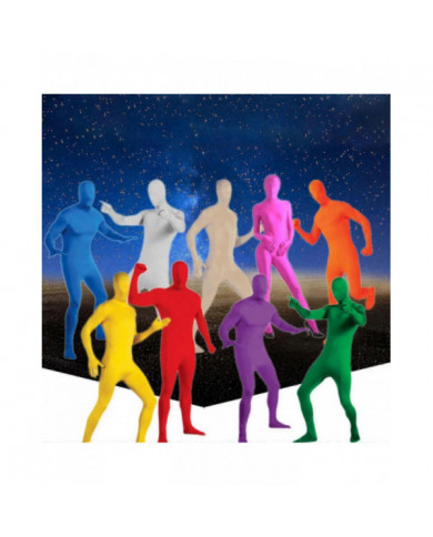 Body complet Unisexe Spandex Stretch Adult Costume Zentai Disappearing Man Body Suit Hk