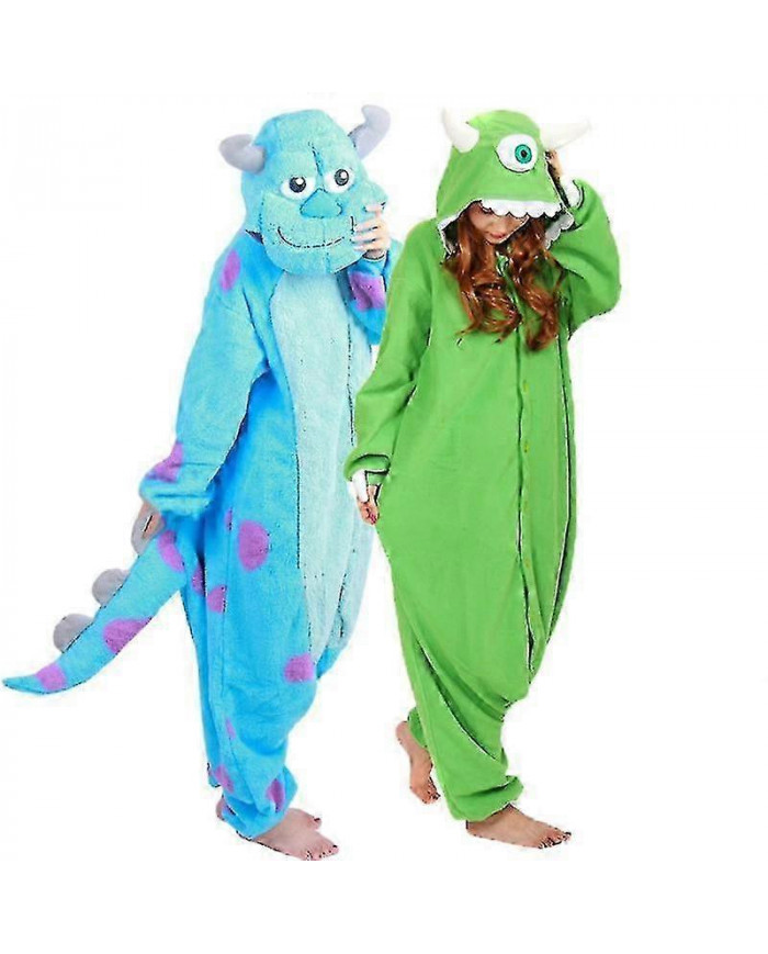 Zhouxixi Adulte Halloween Onesie Cartoon Monstres Pyjamas Pour Femmes Hommes Animal Kigurumi Pyjamas Homewear [...]