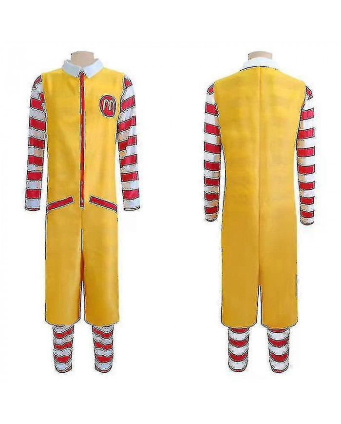 Mcdonald's Cosplay Costume Halloween Carnaval Adulte