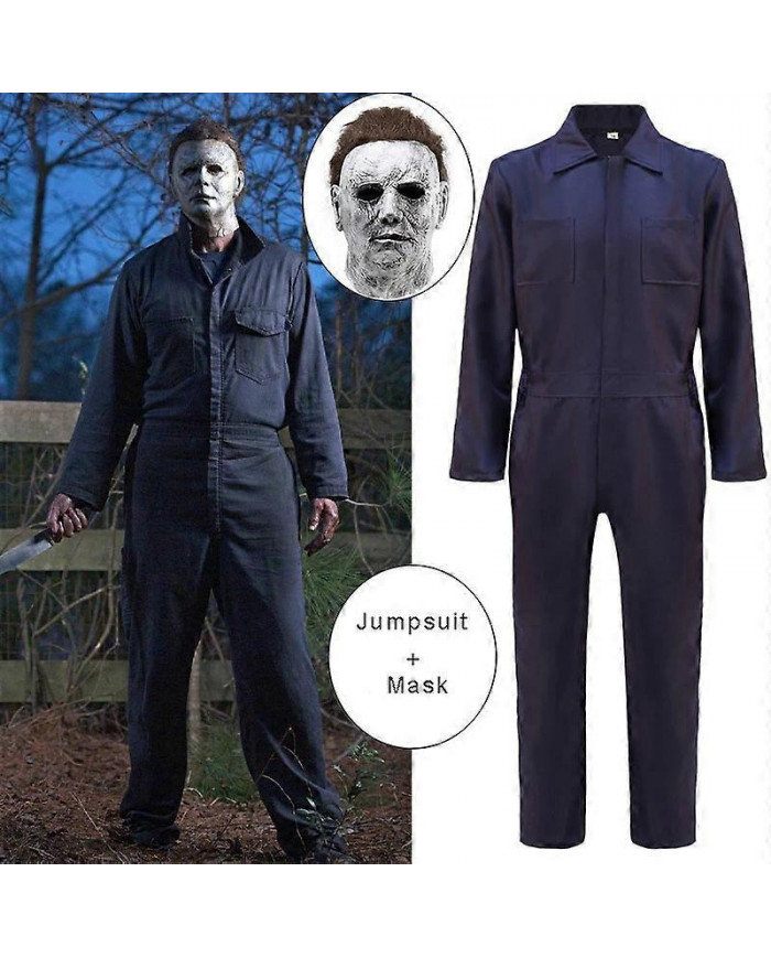 2024 Michael Myers Costumes Masque Cosplay Halloween Combinaison Tenues Horreur Bloody Killer Props Carnaval [...]