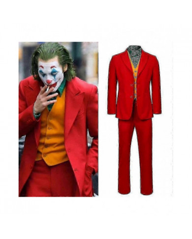 Film Joker Cosplay Costume Arthur Fleck Full Set Halloween Fancy Dress Costume de Carnaval Pour Femmes Et Enfants