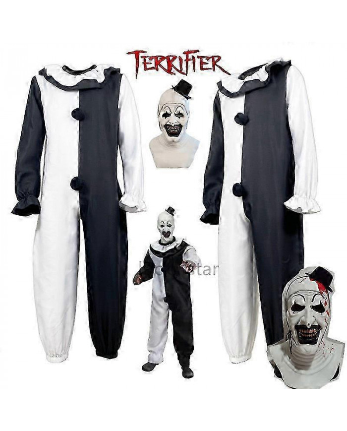 Art Le Clown Cosplay Film Terrifier 2 Art Le Clown Cosplay Costume Combinaison Masque Halloween Costumes Masque [...]
