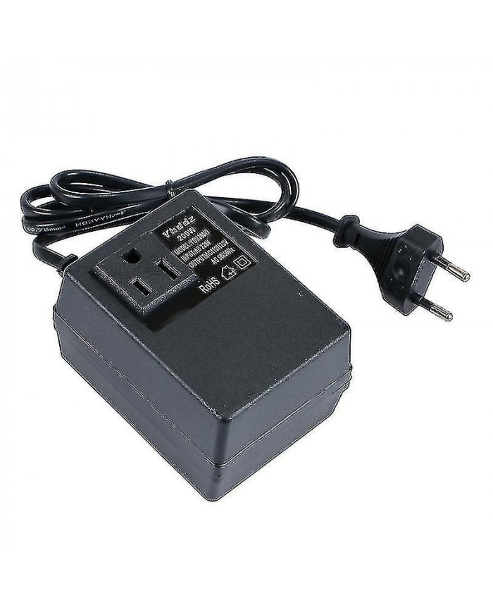 200w Transformer 220V à 110V / 110V à 220V Us / European Plug Voltage Converter Team