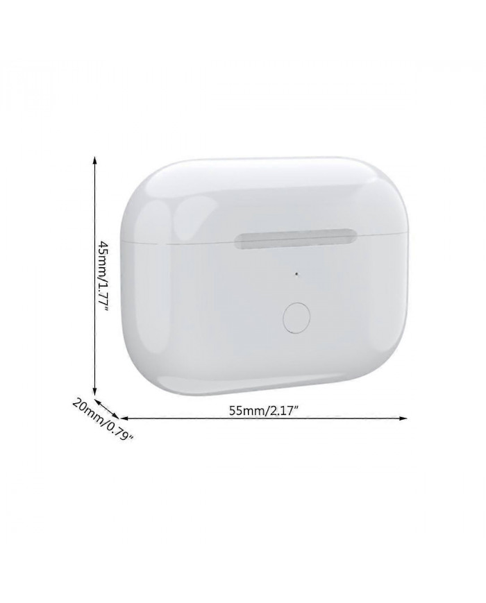 Pour Airpod Pro Remplacement Cas de charge sans fil Écouteur 660 Mah Chargeur Case Support Sans Fil Ch
