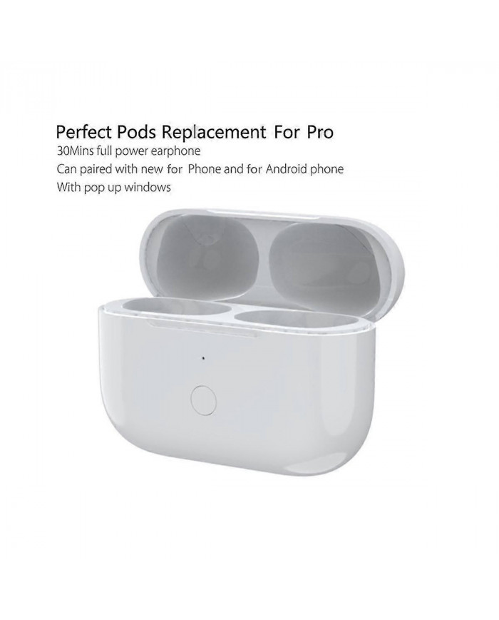 Pour Airpod Pro Remplacement Cas de charge sans fil Écouteur 660 Mah Chargeur Case Support Sans Fil Ch