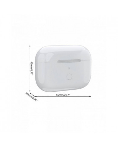 Pour Airpod Pro Remplacement Cas de charge sans fil Écouteur 660 Mah Chargeur Case Support Sans Fil Ch