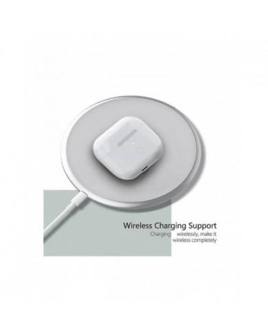 Pour Airpod Pro Remplacement Cas de charge sans fil Écouteur 660 Mah Chargeur Case Support Sans Fil Ch