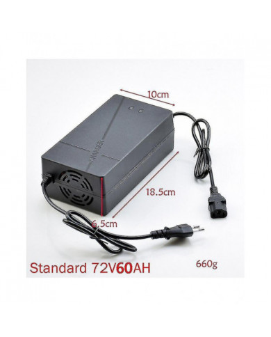 48v 60v 72v 96v 50ah 60ah Plomb Acide Batterie Chargeur Intelligent Pour Tricycle Électrique Véhicule Vélos [...]