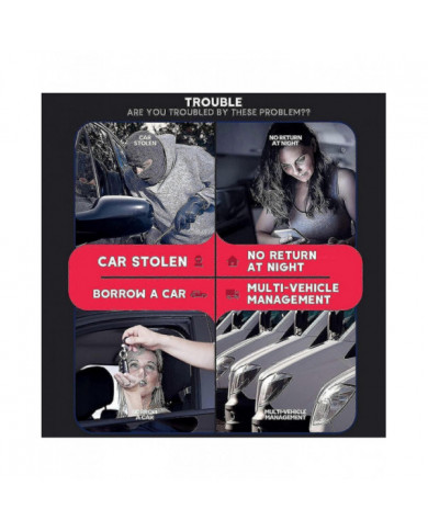 Traceur GPS magnétique Dispositif de localisation de suivi en direct Dispositif de localisation Mini voiture [...]