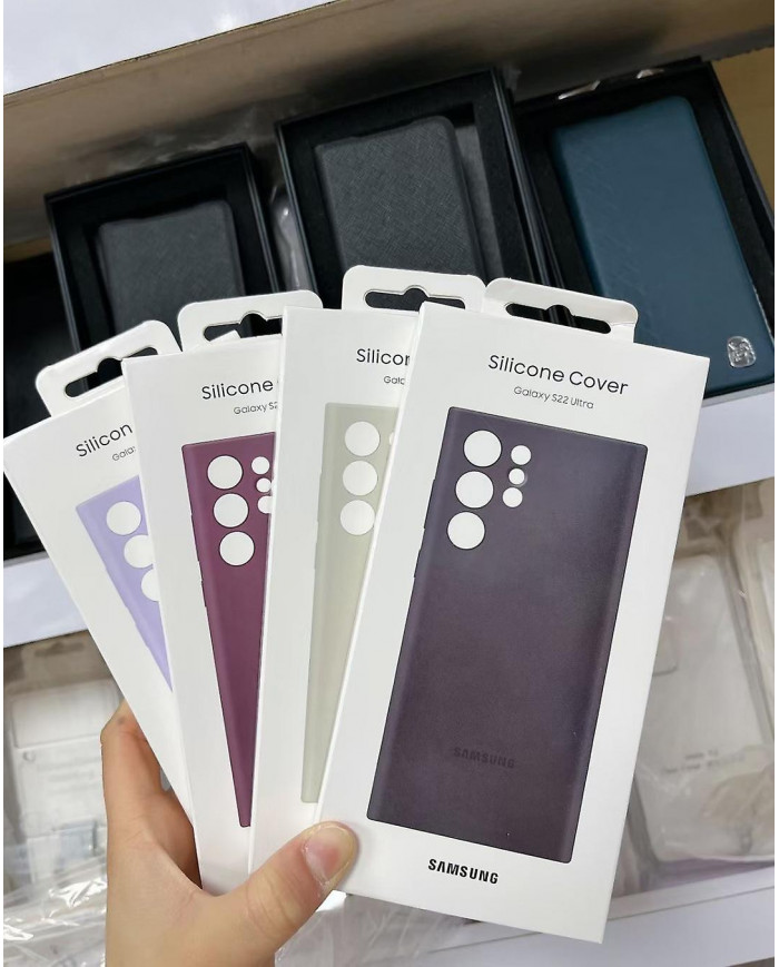 Appliquer à Samsung Silicone Case Protection Cover Pour Galaxy S22Ultra S22 Ultra 5G Fashion Cases Mobile Phone [...]