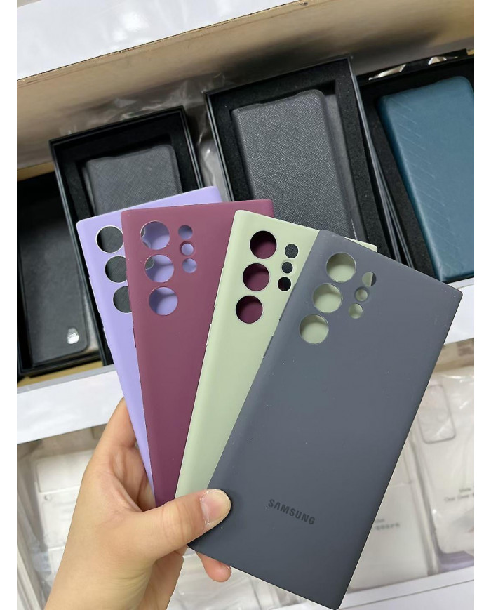 Appliquer à Samsung Silicone Case Protection Cover Pour Galaxy S22Ultra S22 Ultra 5G Fashion Cases Mobile Phone [...]