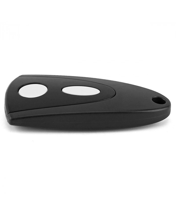 Ouvre-porte de garage 433Mhz pour Tormatic Novotron 502 MAX43-2 / 512 MIX43-2 Télécommande Pack de 2 (clé blanche)