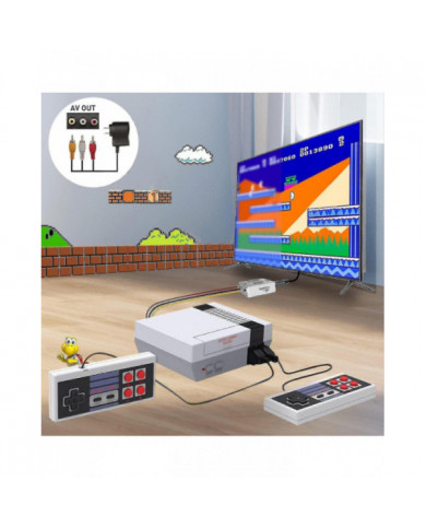 Console de jeu rétro avec 620 jeux vidéo, sortie Av et Hdmi HD, plug and play, mini-système de divertissement en [...]