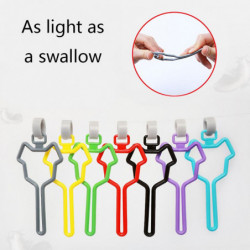 Waste Bag Carrier Clip for Leash Lightweight Hand Free Bag Carrier Hands Free