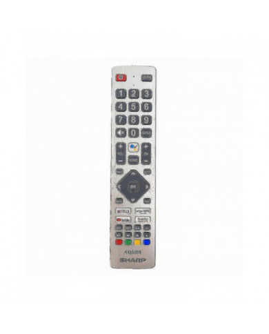 Shw/rmc/0133 Pour Sharp Aquos Voice Tv Télécommande 40bl2ea 2020 - XC