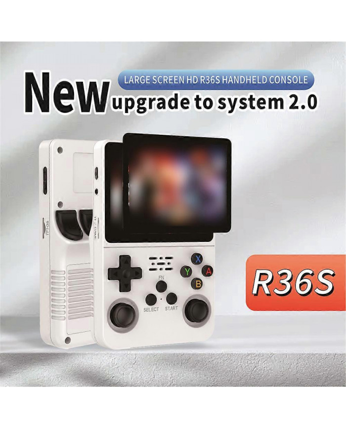 R36S Console de jeux vidéo portable rétro Système Linux 3,5 pouces IPS Écran NOUVEAU