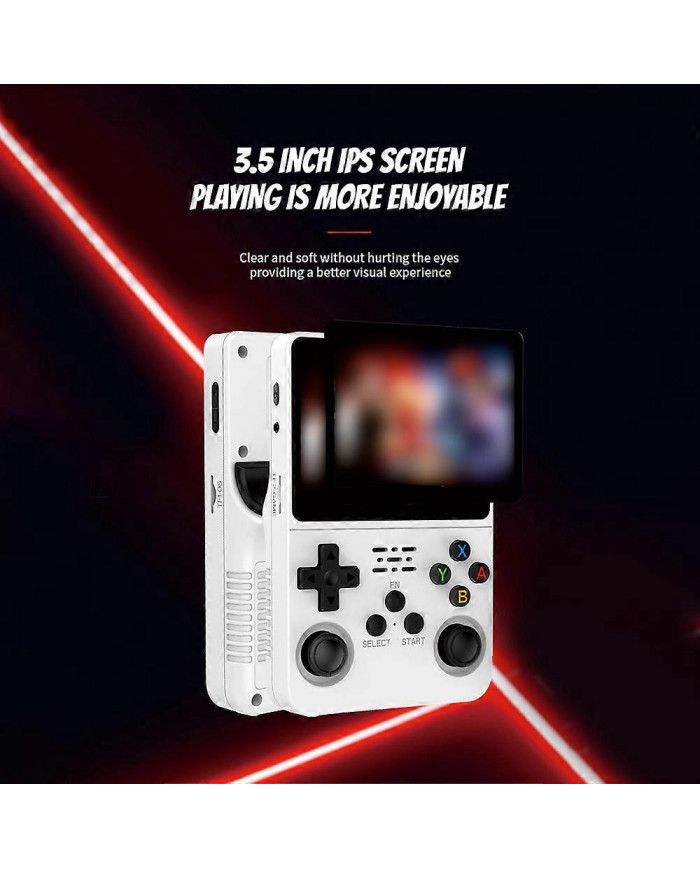 R36S Console de jeux vidéo portable rétro Système Linux 3,5 pouces IPS Écran NOUVEAU