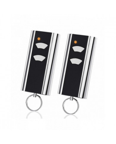 Lot de 2 Télécommande de Remplacement de Porte de Garage pour RCU 433-2K, 433.92 MHz Ouvre-Garage Émetteur Portatif