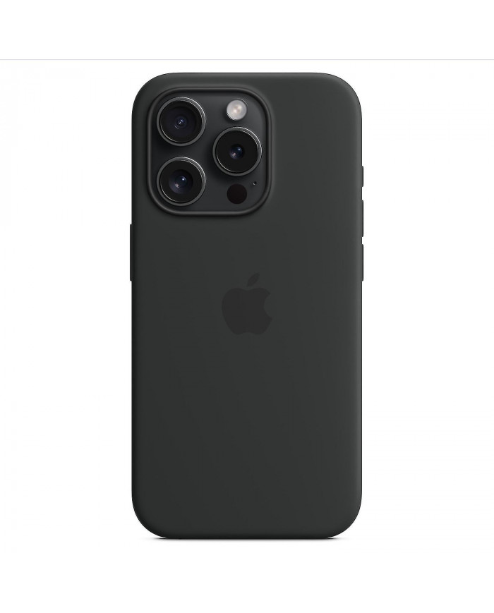 Coque de téléphone en silicone pour iPhone 15 Pro Compatible avec MagSafe