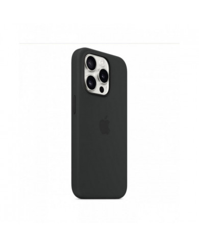Coque de téléphone en silicone pour iPhone 15 Pro Compatible avec MagSafe