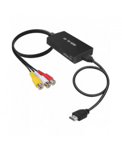 Convertisseur Rca vers HDMI, composite pour prendre en charge 1080p Pal