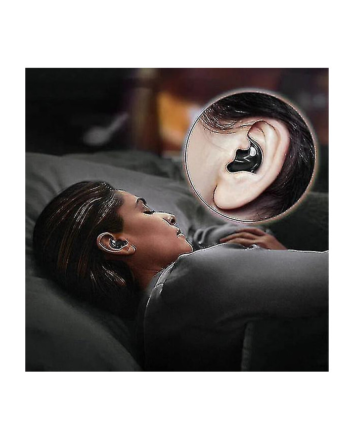 Casque sans fil de sommeil invisible confortable