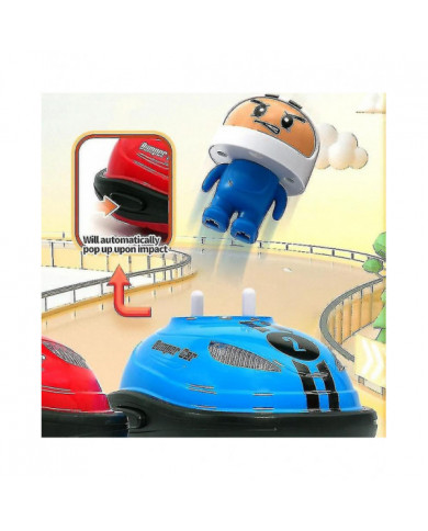 1 Set Speed Bumper Voitures Toy Mini éjecteurs télécommandés Véhicules avec télécommande
