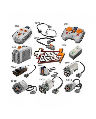 Fonctions de puissance Toutes les pièces Technic Moteur Télérécepteur Batterie Box Lot pour Lego