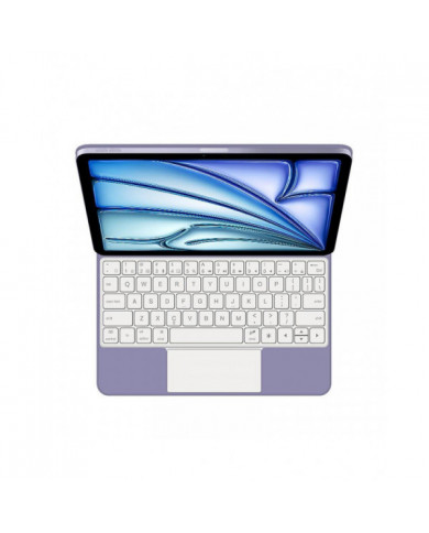 Pour iPad Air 13 (2024) (M2) Clavier Bluetooth à étui magnétique flottant avec trackpad multi-touch - Pu