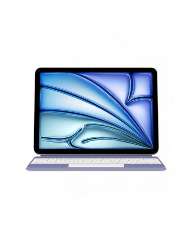 Pour iPad Air 13 (2024) (M2) Clavier Bluetooth à étui magnétique flottant avec trackpad multi-touch - Pu